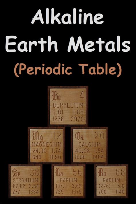 alkaline earth metals periodic table boxes|alkaline earth metals shell.